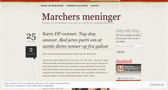 Desktop Screenshot of marchersmeninger.com