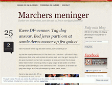 Tablet Screenshot of marchersmeninger.com